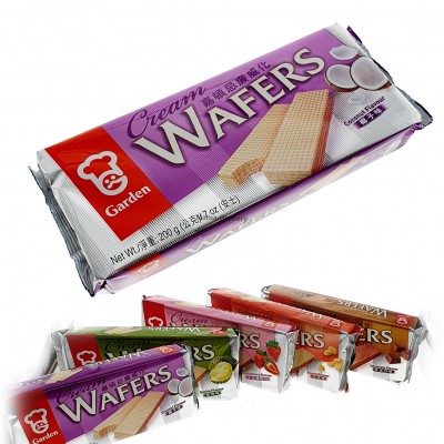 Garden Cream Wafers Coconut Flavour 200g